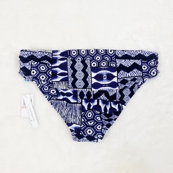 NWT Bleu Rod Beattie Printed Island Time Sarong High Waisted Bikini Bottoms - Picture 7 of 8